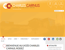 Tablet Screenshot of carnus.fr