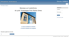 Desktop Screenshot of foad.carnus.fr